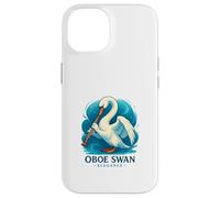 Oboe Swan Graceful Musical Elegance Case for iPhone 14