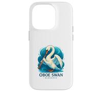 Oboe Swan Graceful Musical Elegance Case for iPhone 14 Pro