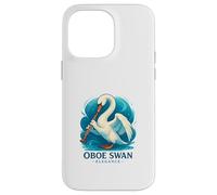Oboe Swan Graceful Musical Elegance Case for iPhone 14 Pro Max