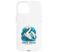 Oboe Swan Graceful Musical Elegance Case for iPhone 15