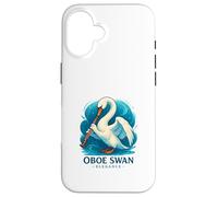 Oboe Swan Graceful Musical Elegance Case for iPhone 16