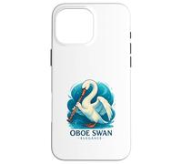 Oboe Swan Graceful Musical Elegance Case for iPhone 16 Pro Max