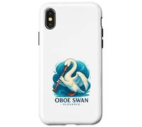 Oboe Swan Graceful Musical Elegance Case for iPhone X/XS