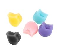 Oboe Thumb Rest - Silicone Thumb Pads 2.2x2x1.3cm Inch, Set of 5 Clarinet Wrist Rests | Ergonomic Finger Protection Cushion with Added Design, Grip