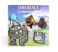 Obojima Enamel Pin Set - Fantasy Collectible Lapel Pins, Decorative Accessories for Bags, Jackets & Hats (Pack of 2)