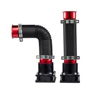 Obokidlyamor 2PCS Simulation Turbine Intake Pipe Wind Sense Speed Change on Steering Wheel PC USB for Logitech G923 G920 G29 Pro RS50 Base Intake Pipe Sim Racing Wind Simulator (Red)