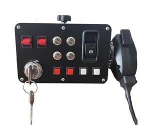 Obokidlyamor Simulator American Truck Button Box For G27/G29/G920/G923 With Mic PTT Microphone;PC 16 Customizable Button Central Control Box ATS/ETS2 for MOZA R3/R5/R9/R12 Base