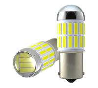 OBOLED P21W 382 LED Bulb 1156 BA15S 7506 36SMD with Projector 12V 24V Replacement Bulbs Car Backup Reverse Light DRL Tail Brake Stop Turn Signal Position Parking Lights White 2PCS