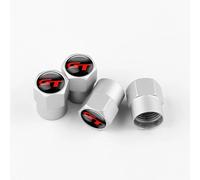 OBONG 4 Pcs Alloy Car Valve Caps Compatible with for BMW Mercedes Benz AMG Ford Mustang Kia Peugeot Tyres Dust Leak-Proof Accessories,B