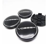 OBong 4Pcs Car Hub Centre Caps Wheel Center Cap Compatible with for 68mm Vossen Wheel Center Hub Caps Decoration Accessories,E-68mm