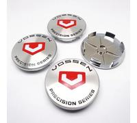 OBong 4Pcs Car Hub Centre Caps Wheel Center Cap Compatible with for 68mm Vossen Wheel Center Hub Caps Decoration Accessories,D-68mm