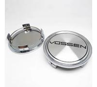OBONG 4Pcs Car Hub Centre Caps Wheel Center Cap Compatible with for 75mm Vossen Wheel Center Hub Caps Decoration Accessories,F-75mm