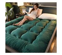 OBONG Plush Extra Thick Lamb Wool Mattress Topper Queen For Softening Firm Mattress Breathable Mattress Pad Pillow Top Bed Toppers Warmth Futon Mattress (Color : C, Size : Small Double-120 * 200cm)