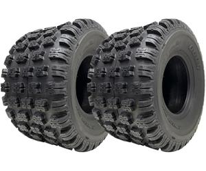 Obor Advent MX WP06 ATV Quad Tyres 18x10.00-8, Tubeless, Set of 2 | 102kg max load, 457mm diameter, 254mm width, 12mm tread depth, 4ply, 140km/h speed rating, road legal