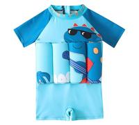 Obotsnoi 1. Kids Detachable Floats Swimwear 50+ Sun Swimsuit For 1-8 Years Boys Water Training Swimwear