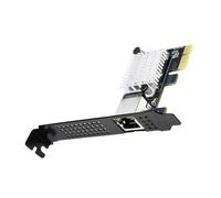 Obotsnoi 10Gbps PCIE4.0 1X Networking Card Supports PCIe 3 / PCIe2 Backwards Compatibility and Heat Management