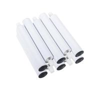 Obotsnoi 10pc Reusable Aluminum Paint Container 60ml Spill Resistant Designs For Storing Oil Acrylic Watercolor Art Supplies Aluminum Paint Tubes