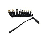 Obotsnoi 10Pcs Type C Female 7.9x5.5 7.4x5.0 4.5x3.0 6.5x4.4 5.0x3.0mm Male Right Angled Power Adapter Laptop Charging Converter Power Adapter