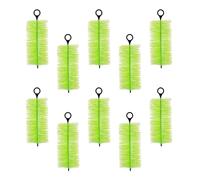 Obotsnoi 10Pieces Fish Pond Filter Brush Effective Cleaning Brushes Outdoor Water Filtrations Purification Systems Accessories Freshwater Saltwater Filter Brush Set