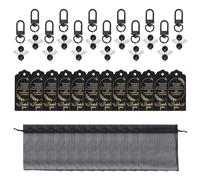 Obotsnoi 12/36PCS Metal Keychains Gift Set For Expressing Gratitudes And Blessing At Parties Or Event Thank Gifts Corporate Event Giveaway