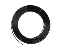 Obotsnoi 12M PVC U-Shaped Car Door Guard Trim, Flexible Protective Molding for Hoods & Auto Decoration Car Door Edges Guards