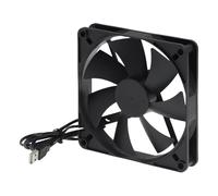Obotsnoi 14vm DC5V USB Power Cooling Fan Quiet Case Radaitor for Industrial Equipment ABS 7Blade Design Cooling Fan