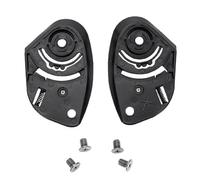 Obotsnoi 1Pair Motorbike Helmets Visors Shield Gears Base Plate Lens Holder For KYT Helmets Lens Fixing Base Welding Holder