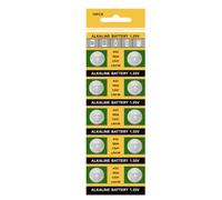 Obotsnoi 20pcs / 10pcs High Capacity AG3 736 LR41 Button Cell Batteries for Lasts Electronic Device Use Power Supply Battery