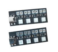 Obotsnoi 2pcs 0.5A 4.2V Charging Circuit Board Universals Compatibility for Electronic Devices with Short Circuits Protections Precise Voltages Control Charging Board