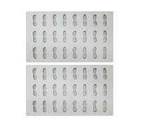 Obotsnoi 2pcs Silicone Mousses Cake Molds 24 Cavity Peanut Shaped Chocolate Baking Bakeware for Parties and Celebration Baking Accessories