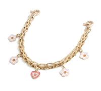 Obotsnoi 30cm Flower Strawberry Heart Decorative Chain Ornament For Bags And Handbag Enhancing The Look Of Various Bags Practical Fashion Bag Charm