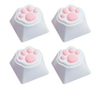 Obotsnoi 3D Catpaws Keycap ABS Silicone for Soft and Comfortable Typing Adds Touch to Keyboards ESC