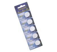 Obotsnoi 5pcs LIR2032 Batteries Rechargeable 3.6V Button Cell Battery Compatible for Keyless Remotes Entry Systems Rechargeable Coin Cell Battery