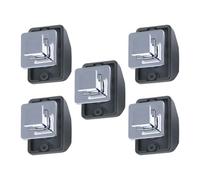 Obotsnoi 5Pcs Metal Push Button Cabinet S Keyless for Campers Boats Easy Install 3 Colors Campers Cabinet Locks for Travel