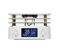 Obotsnoi 65W Digital Display Heating Soldering Plate Welder Hot Preheating Chip Welding Station 20V for Repair Laboratory Portable Soldering Station for Electronics