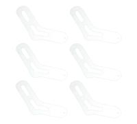 Obotsnoi 6pcs Wood Sock Form Tools for Perfect Shape Crafting Storage Solution Wooden Knitting Blockers for Craft Enthusiasts Jewelry Display Tools