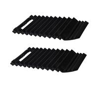 Obotsnoi ABS Tire Tractions Pad Foldable Portable Designs for Emergencies Vehicle Recovery in Snow Mud Sand Terrains Conditions Off Road