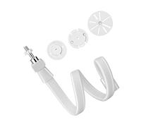 Obotsnoi Adjustable Baby Crib Camera Holder: Flexible Hose Mount with Rubber Clamp & 1/4 Inch Screw Compatibility Easy Baby Monitor Mount Crib Mounted Camera Bracket