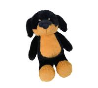 Obotsnoi Adorable Plush Rottweiler Study Friend Desk Companion Soft Stuffed Animals Toy For Kids Learning Motivation Gift Plush Toy Adorable Desk Decors Stuffed Animal