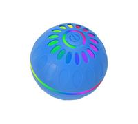 Obotsnoi Auto Bouncing Pet Toy with LED Light ABS Indoor Outdoor Use for Puppy Exercise Physical Activity Electric Jumping Dog Chew Proof Exercise Moving