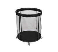 Obotsnoi Ball Storage Cart Sports Equipment Organizers With Ball Holder Storing Volleyball Basketball Soccer And Baseball Holder With Toy Storage Organizer Sports Equipment Organizer