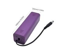 Obotsnoi Battery Case Box With Physical Switcher 8x2A Compartments DC12V Plug Integration Weatherproof Holder Box