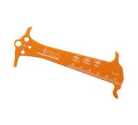 Obotsnoi Bicycles Chain Checker Road Bike Chain Wear Indicators Gauge Measuring Ruler Tool Bicycles Repair Tool Enduring Wear Indicators Checker Cycling Accessories Repair
