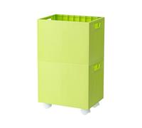 Obotsnoi Big Mobile Storage Basket Container with Smooth Movable Storage Box Perfect for Kids Items Clothes and More Home Organization Box