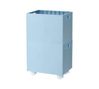 Obotsnoi Big Mobile Storage Basket Container with Smooth Movable Storage Box Perfect for Kids Items Clothes and More Home Organization Box