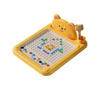 Obotsnoi Cartoon Drawing Board Playful Pad For Kids Easy-to-Carry Tablet With Pen Magnet Dots Draw Board Educational Toddler Gear For Boys & Girls