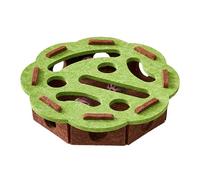 Obotsnoi Cats Enrichment Puzzle Toy For Cognitive Development Felt Fabric Multiple Holes Indoor Play Puzzle Box Game Interactive Cats Maze Toy