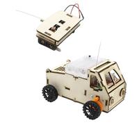 Obotsnoi Children Remote Control Vacuum Car Model STEM Educational Craft Project Science Experiment Assembly Kits Toy for Student Mechanical Learning Toy