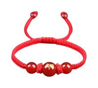 Obotsnoi Chinese Snake Red String Bracelets Adjustable Luck Charm Jewelry Outfit Accessories Rope For Women And Men Animal Charm