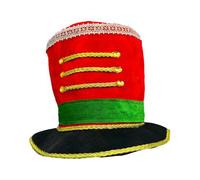 Obotsnoi Christmas Royal Guard Styles Christmas Hat For Cosplay Band Accessory In Multiple Color Combinations Unisex Parades Hat